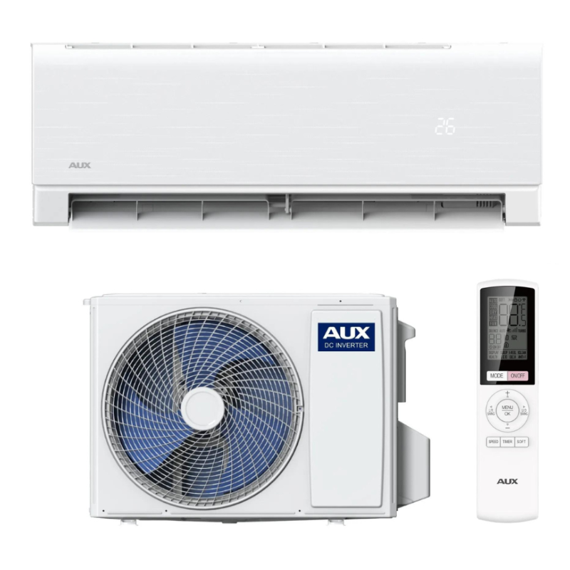Aparat aer conditionat AUX C Series, 12000 BTU/h, clasa A++/A+, WiFi inclus, Sleep Mode, Auto Curatare, Auto Restart. 12000 BTU